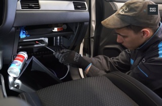 Антибактериальная обработка кондиционера Dodge Stealth   Антибактериальная обработка кондиционера Dodge Stealth