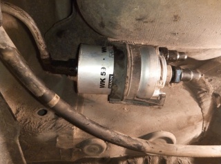 Замена топливного фильтра Dodge Stealth   Замена топливного фильтра Dodge Stealth