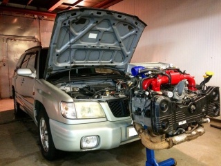 Замена двигателя Dodge Stealth   Замена двигателя Dodge Stealth